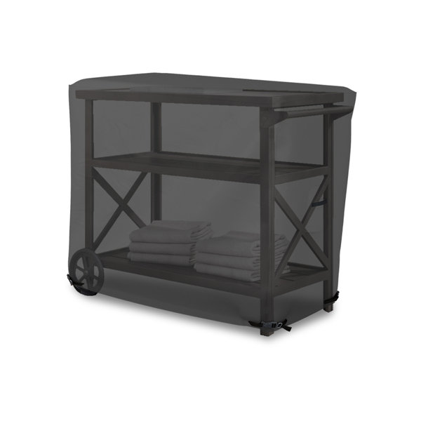 Arlmont & Co. Heavy Duty Multipurpose Waterproof Bar Cart Cover, Outdoor Serving Cart Cover